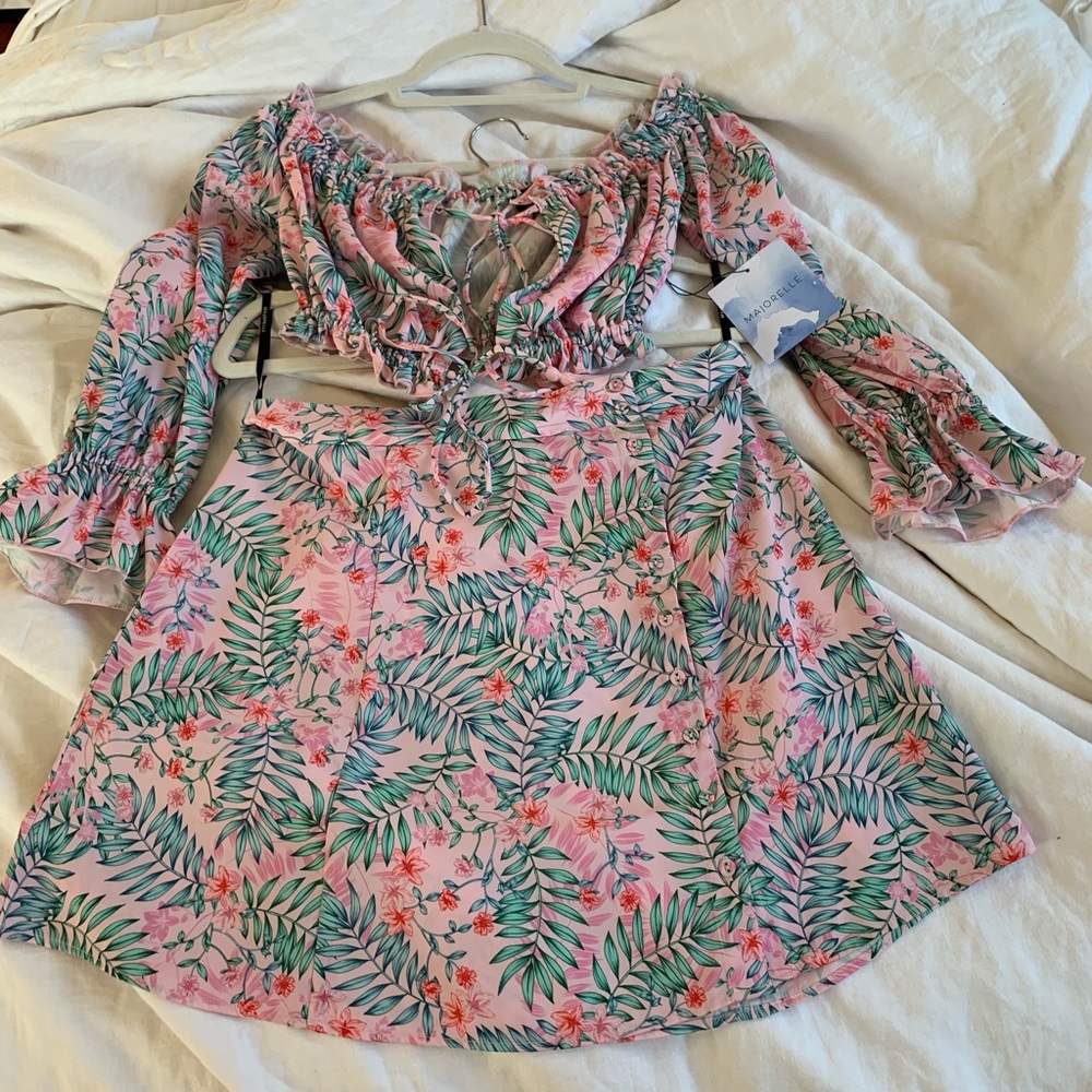 MAJORELLE Set Pink tropical